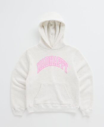 Madhappy Campus Fleece White Hoodie