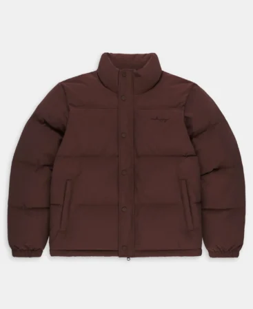 Brown Madhappy Cozy Puffer Jacket