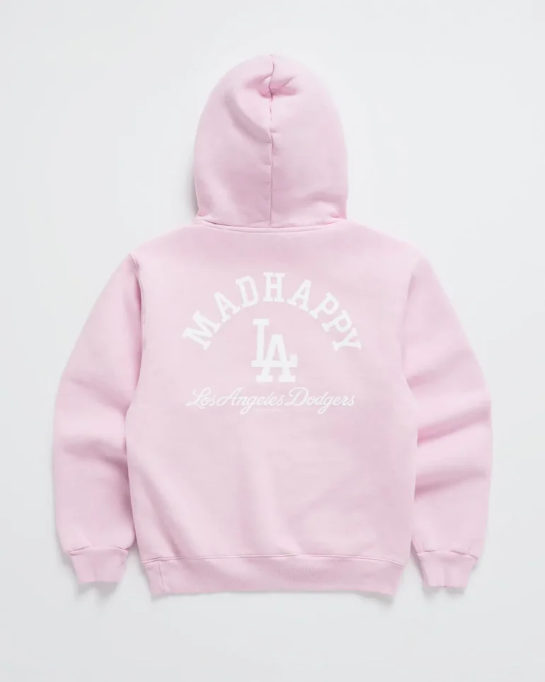 Madhappy Dodgers Hoodie Pink